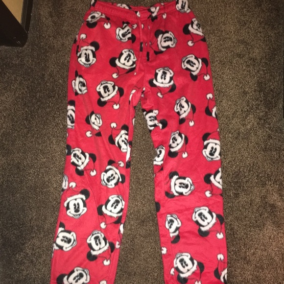pants mickey christmas pj poshmark christmas pj pants